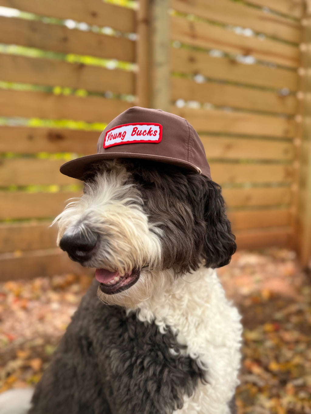 Buck Brown – Richardson 256 Five-Panel Hat (Hand-Sewn Young Bucks Patch)